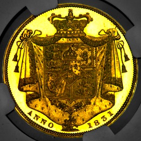 1831 William IV Proof Two Pounds