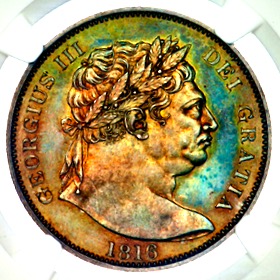 1816 George III Proof Halfcrown