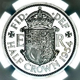 1954 Elizabeth II Proof Halfcrown