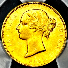 1841 Victoria British India Mohur