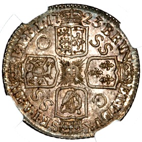1723 SCC George I Shilling