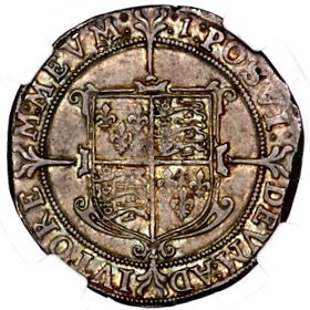 1601-1602 Elizabeth I Halfcrown