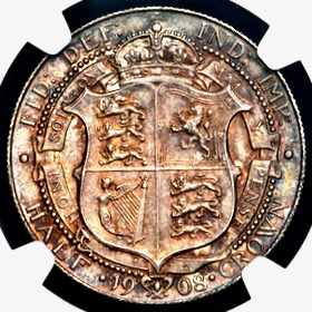1908 Edward VII Halfcrown