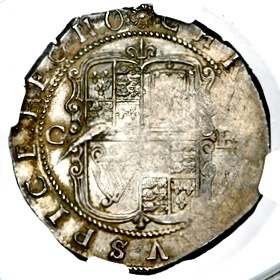 1642-1643 Charles I Truro Mint Halfcrown