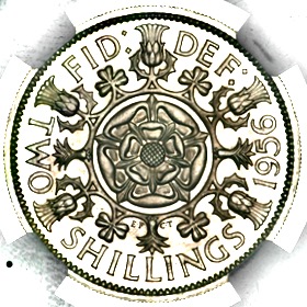 1956 Elizabeth II Proof Florin