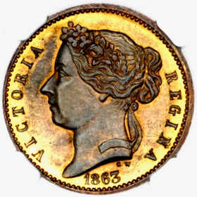 1863 Victoria Pattern Sovereign